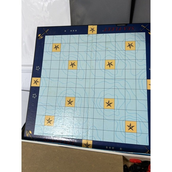 SEA-FLEET Strategy Board Game Vtg 1988 Kolony Industries Naval‎ Warfare Complete - Picture 11 of 13